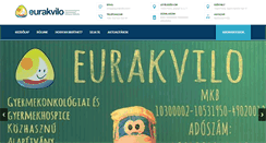 Desktop Screenshot of eurakvilo.com